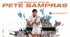 Desktop Screenshot of petesampras.com